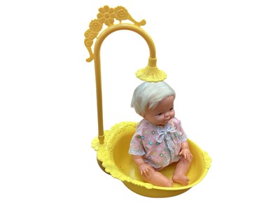 Lot 1764 - Group of vintage dolls, including Sindy, Tressy and Toots, etc, and an 'April Shower' doll