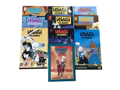 Lot 1603 - Group of Usagi Yojimbo comics by Fantagraphics books