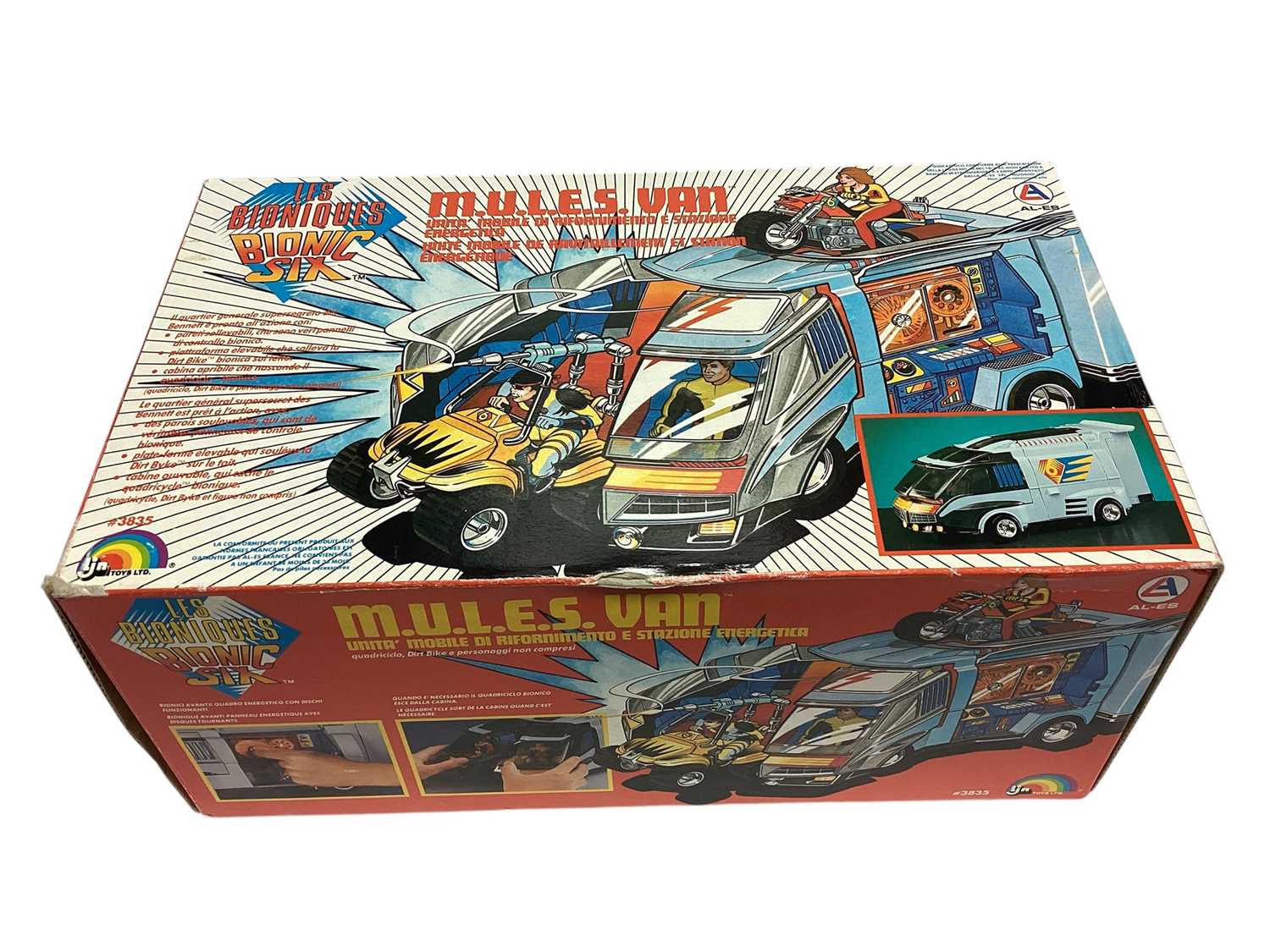 Lot 1702 - LJN (c1986) Les Bioniques Bionic Six