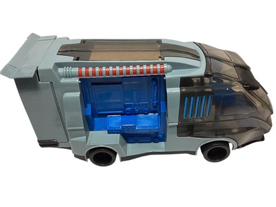 Lot 1702 - LJN (c1986) Les Bioniques Bionic Six M.U.L.E.S. Van (unite mobile de ravitaillement et station energetique), boxed (edge worn), interior packaging complete No.3835 (1)
