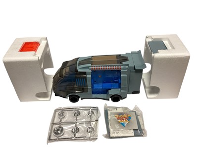 Lot 1702 - LJN (c1986) Les Bioniques Bionic Six M.U.L.E.S. Van (unite mobile de ravitaillement et station energetique), boxed (edge worn), interior packaging complete No.3835 (1)