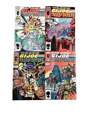 Lot 1608 - Large collection of Marvel Comics (mostly 1980s). To include Daredevil, X-Men, Excalibur, G.I.JOE and the Transformers, X-Factor, Avengers, Captain America and the Falcon and others. Approximat...