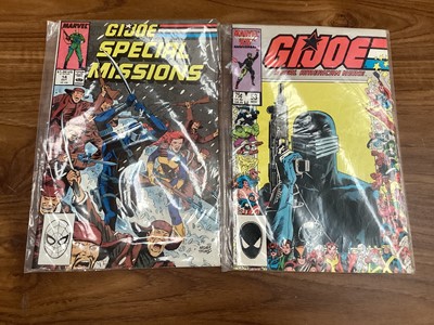 Lot 1608 - Large collection of Marvel Comics (mostly 1980s). To include Daredevil, X-Men, Excalibur, G.I.JOE and the Transformers, X-Factor, Avengers, Captain America and the Falcon and others. Approximat...