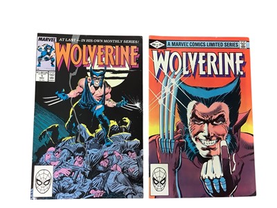 Lot 1601 - Marvel Comics (1982) Wolverine. First issue of Wolverines first solo mini-series 1st print, cents copy.Creators: Story by Chris Claremont, interior art and cover by Frank Miller together with Ma...