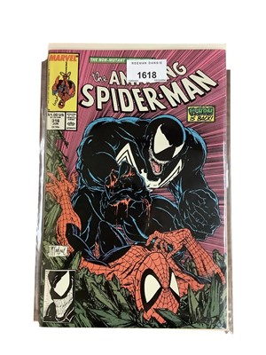 Lot 1618 - Marvel Comics (1989) the Amazing Spider-man #316. First Venom cover, Venom and Black Cat appearance, Todd McFarlane art. Priced $1. (1)