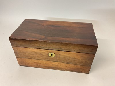 Lot 72 - Regency tea caddy