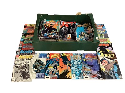 Lot 1621 - Quantity of DC Comics Batman and Detective Comics mostly 80's, approximately 122 comics