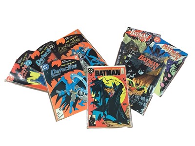 Lot 1619 - DC Comics Batman #423 - (1988) - Classic Batman cover by Todd McFarlane with Dave Cockrum interior art together with Batman year 2 part 1-4 and Batman Year 3 2-4