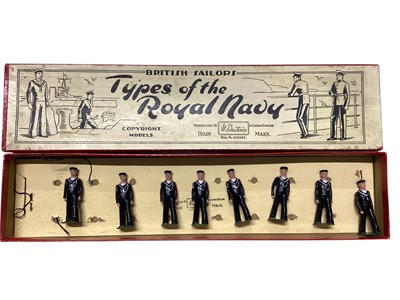 Lot Britains diecast soldiers including British Sailors & Colonial Army, both boxed and loose cavalry (1 box)