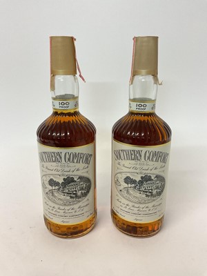 Lot 122 - Two bottles, Southern Comfort 4/5 quart 100 proof