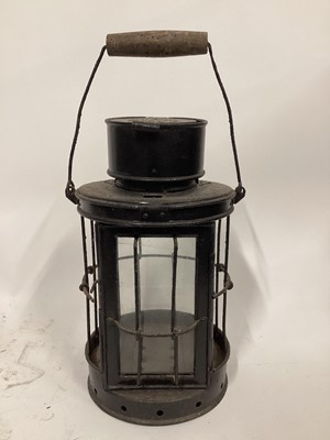 Lot 86 - Lantern, without light fitting, 31cm high, 17cm base diameter