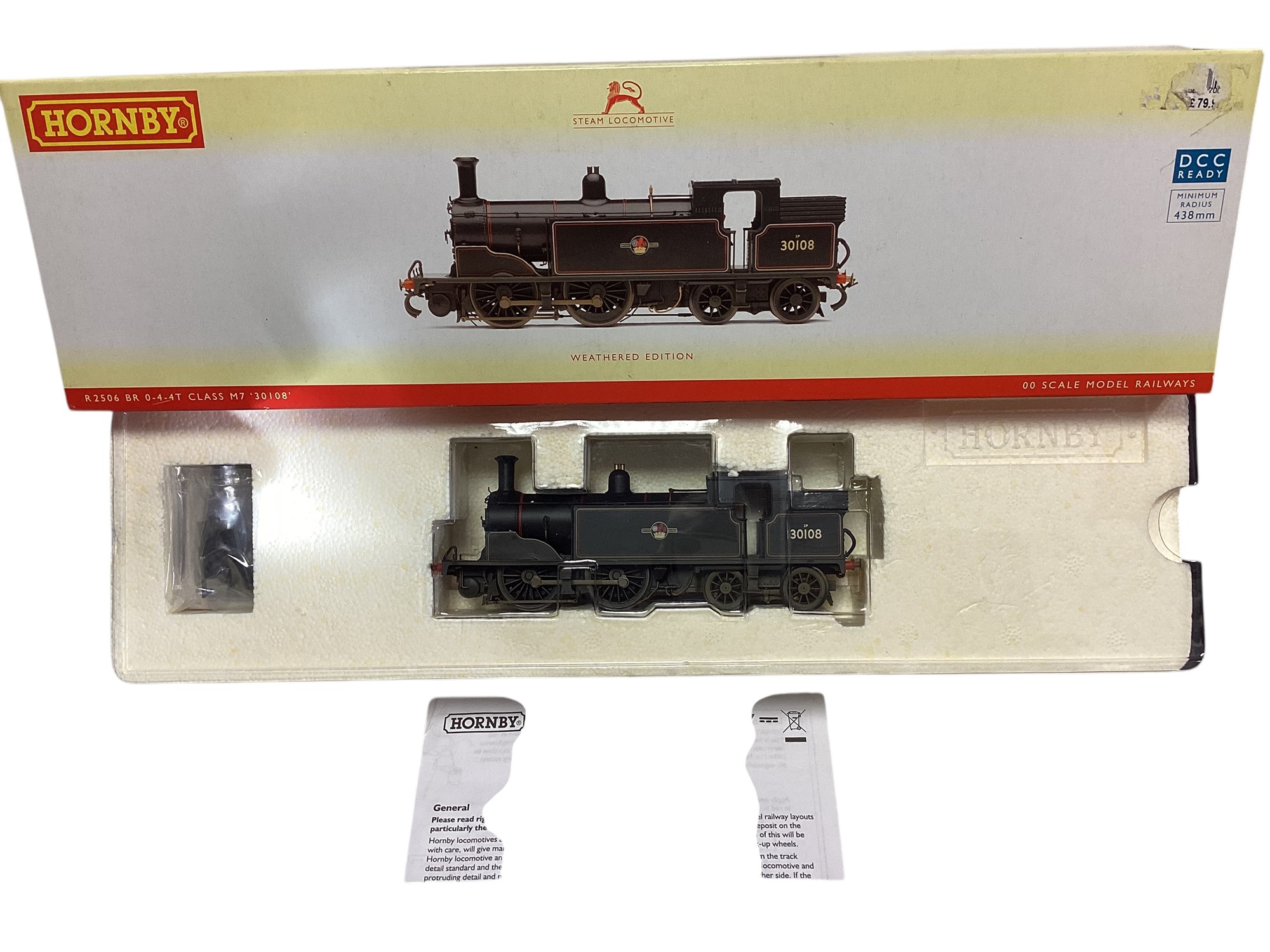 Lot 2026 - Hornby OO Gauge 2-6-4 BR Black Early Emblem