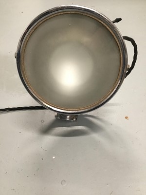 Lot 109 - Headlight light, 23cm x 22cm, without base