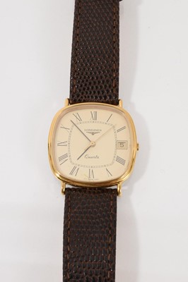 Lot 254 - Longines quartz wristwatch