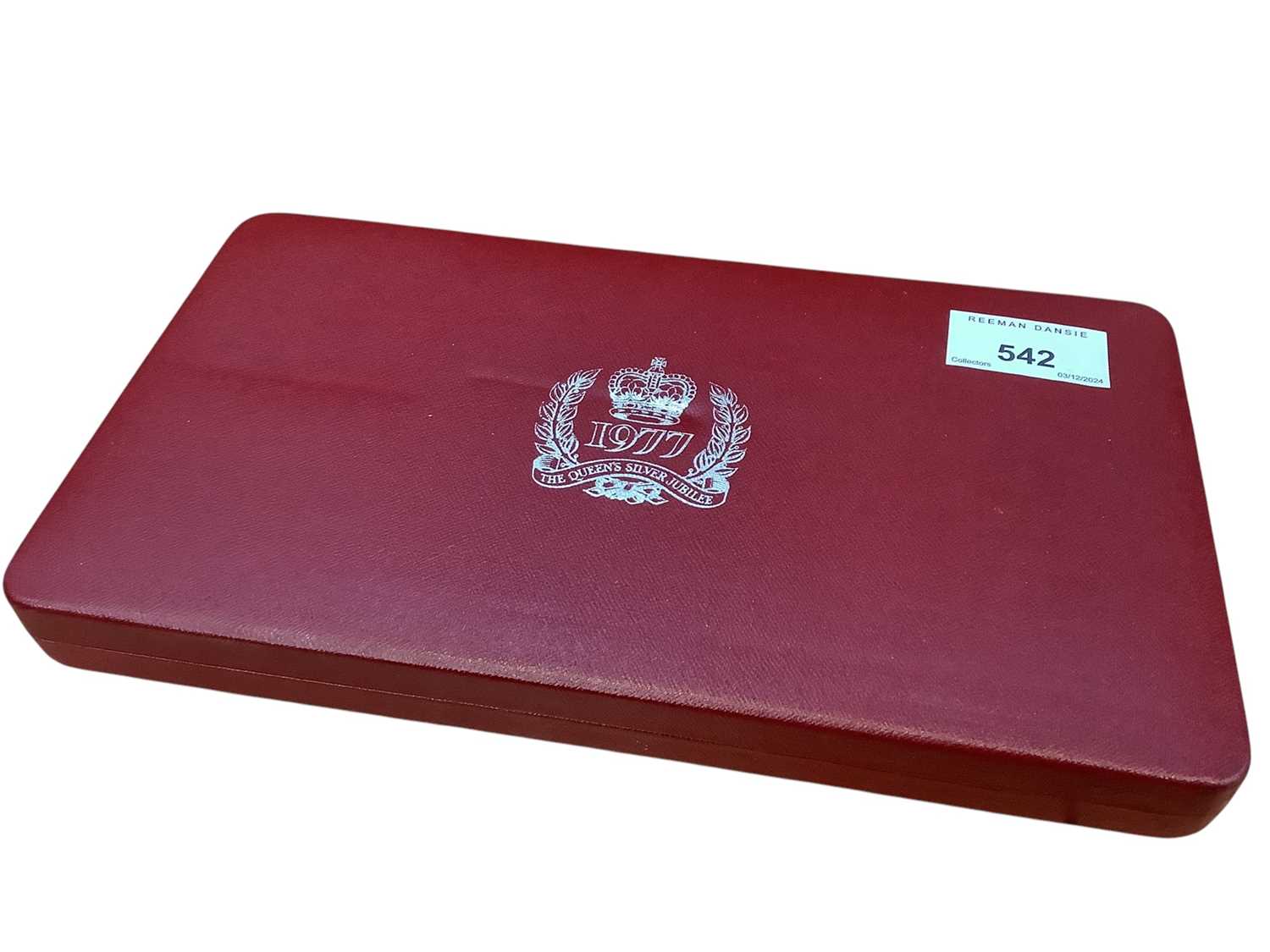 Lot 542 G.B. Pobjoy Mint solid sterling silver