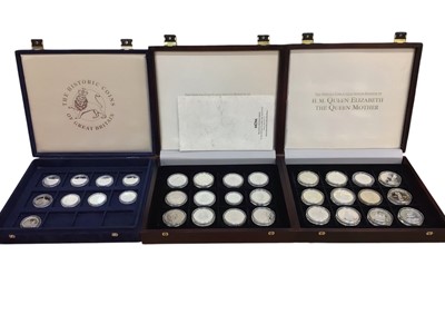 Lot 547 - World - Mixed proof coins to include The Queen Mother silver set, The Queen's Golden Jubilee silver set & many others (Qty)