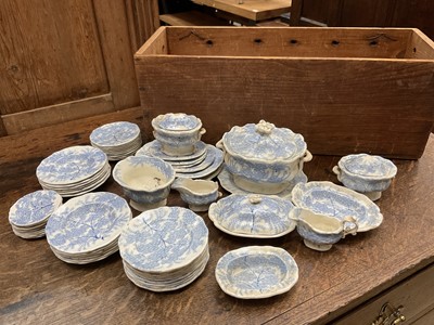 Lot 216 - Victorian miniature dinner service