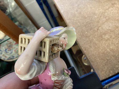 Lot 222 - Pair of Meissen figures