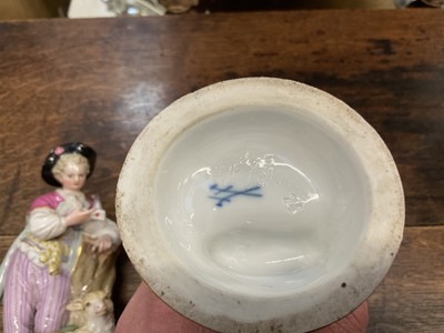 Lot 222 - Pair of Meissen figures
