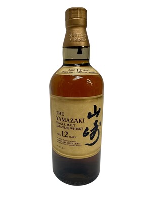 Lot 161 - One bottle, The Yamazaki Single Malt Japanese Suntory Whisky, aged 12 years