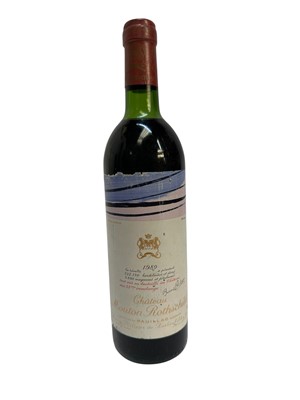 Lot 208 - One bottle, Chateau Mouton Rothschild 1980