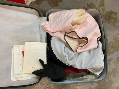 Lot 935 - Quantity of Masonic regalia including robes in a case, together with a group of Union Jack flags (2 boxes).