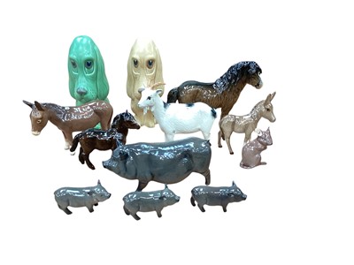 Lot 1320 - Collection of Beswick and Royal Doulton Farm Animals