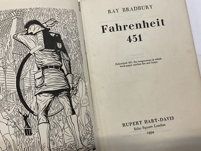 Lot 1596 - Ray Bradbury - Fahrenheit 451, 1954 first edition, facsimile dust jacket