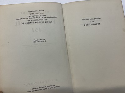 Lot 1596 - Ray Bradbury - Fahrenheit 451, 1954 first edition, facsimile dust jacket