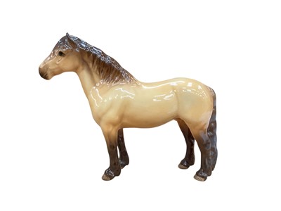 Lot 1297 - Beswick Highland Pony, Dun Gloss, designed by Arthur Gredington