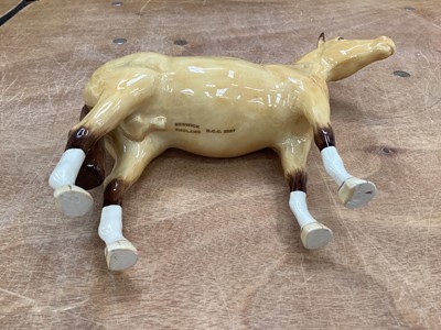 Lot 1298 - Beswick Collectors Club Dun Stallion 2007, star to forehead