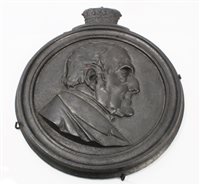 Lot 937 - Mid-19th century cast iron plaque of The Duke...