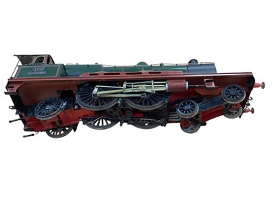 Lot 1781 - Railway O gauge scratch built locomotive & tender 4-4-2 LA France No. 102 plus GNR Stirling single No.1
