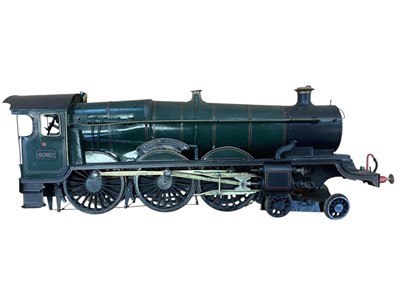 Lot Railway O gauge scratchbuilt 4-6-2 LMS locomotive & tender Princess Elizabeth No. 6201, plus Great Western 4-6-0 Windsor Castle (2)