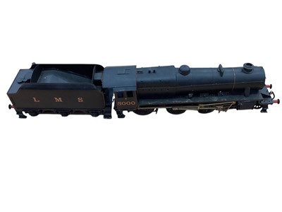 Lot 1785 - Railway O gauge scratchbuilt LMS locomotive & tender 4-6-0 No. 5000 plus 2-6-4 locomotive No. 2524 (2)
