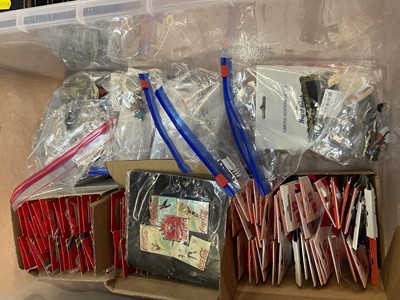 Lot 2601 - Extensive collection of London 2012 Olympic related memorabilia to include large collection of Olympic enamel badges, two limited edition enamel plaques by Charles Fazzino, in original tin boxes...