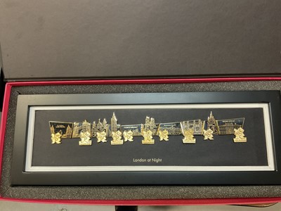 Lot 2601 - Extensive collection of London 2012 Olympic related memorabilia to include large collection of Olympic enamel badges, two limited edition enamel plaques by Charles Fazzino, in original tin boxes...