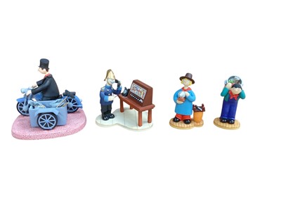 Lot 1325 - Collection of 12 Robert Harrop Camberwick Green figures - Roger Varley On Motorbike CG78, Mr Crockett In Van CG79, Mr Gubbins Dustman CG80, Mr Sneed Dustman CG81, Mr Robinson Window Cleaner CG82...