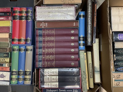 Lot 1553 - Large collection of Folio Society publications. (3 boxes)