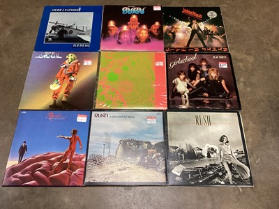 Lot 2280 - Collection of records, including Ian Dury, Rolling Stones, Judas Priest, Deep Purple, Uriah Heep, Bad News, etc (1 box)