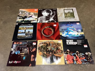 Lot 2280 - Collection of records, including Ian Dury, Rolling Stones, Judas Priest, Deep Purple, Uriah Heep, Bad News, etc (1 box)