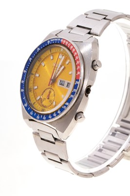 Lot 764 - 1970s Seiko Chronograph Automatic stainless steel wristwatch