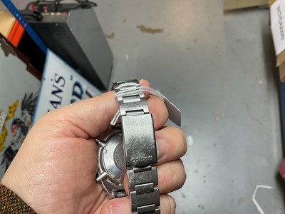 Lot 764 - 1970s Seiko Chronograph Automatic stainless steel wristwatch