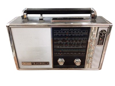 Lot 2285 - Group of audio equipment, including a Pioneer TX-8100 stereo tuner, Armstrong 521 amplifier, boombox, etc
