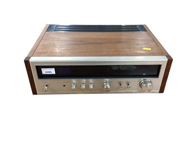 Lot 2285 - Group of audio equipment, including a Pioneer TX-8100 stereo tuner, Armstrong 521 amplifier, boombox, etc