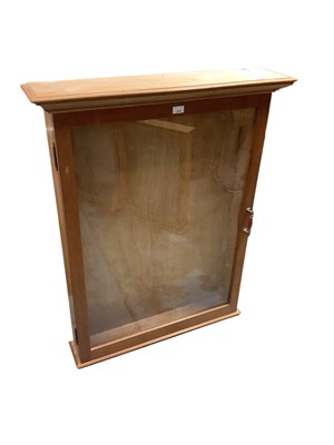 Lot 1419 - Two large collector’s display cabinets