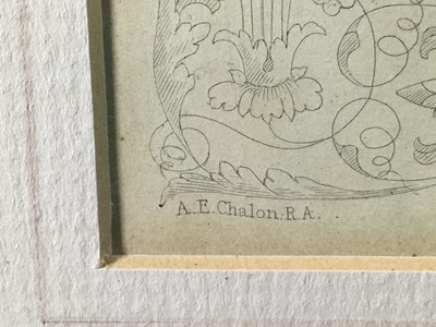 Lot 82 - Carlotta Grisi 'La Giselle' hand-coloured stipple engraving by H. Robinson after Chalon