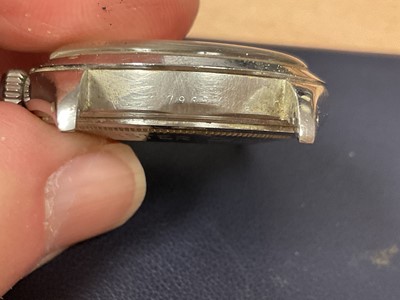 Lot 706 - 1960s Tudor Oyster Prince stainless steel wristwatch on tan leather strap