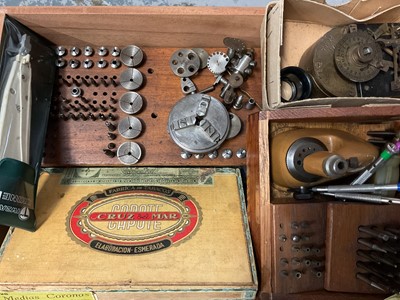 Lot 81 - Collection of watchmakers tools and accessories