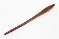 Lot 1006 - 19th century Australian Aboriginal nulla nulla...